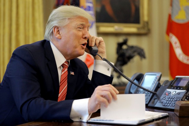 Donald Trump téléphone à un de ses partisans, mourant