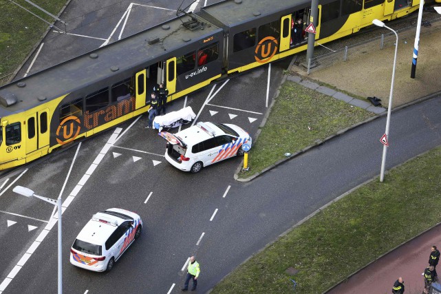 Au moins un mort dans un «acte potentiellement» terroriste aux Pays-Bas
