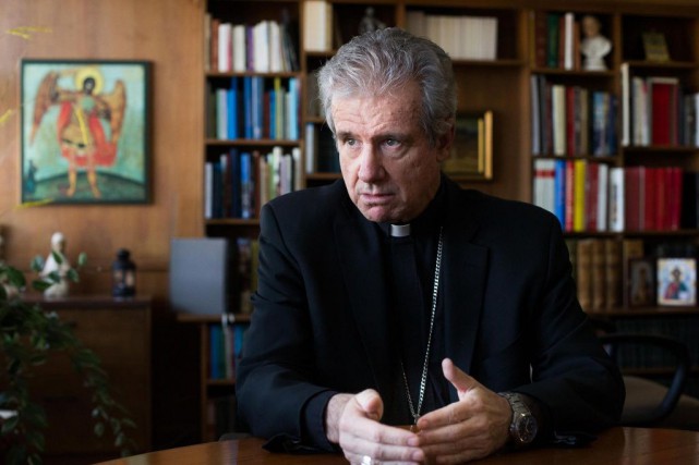 Mgr Christian Lépine, archevêque de Montréal... (PHOTO MARTIN TREMBLAY, LA PRESSE)