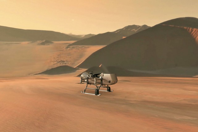 La NASA va envoyer un drone sur Titan, plus grande lune de Saturne