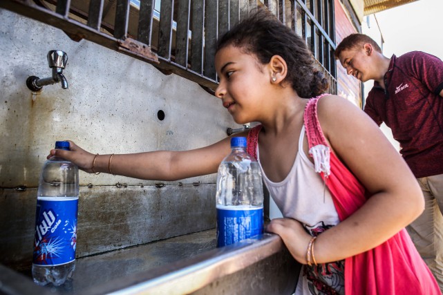 «La pénurie en eau est la plus grande... (PHOTO AFP)