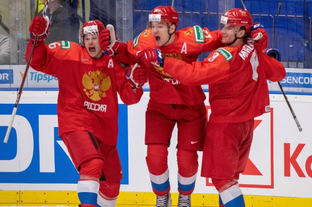 La Russie en finale du Mondial de hockey junior