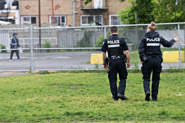 Tirs à balles réelles pendant une simulation du SPVM