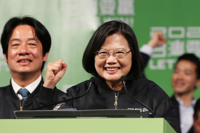 Taïwan : Tsai Ing-wen réélue sur fond de tensions avec Pékin