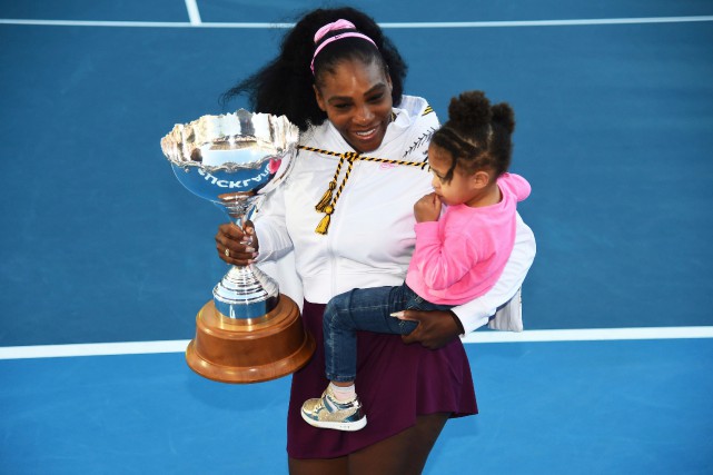 Auckland: un 1er tournoi remporté par Serena Williams depuis 2017