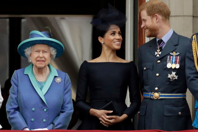 La reine accepte que Harry et Meghan vivent au Canada