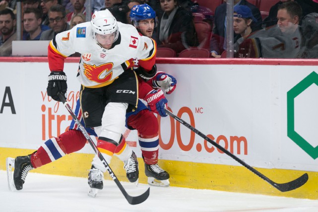 Flames 0 - Canadien 1 (2e période)