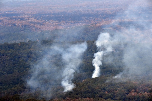 La pluie, enfin, sur les incendies en Australie