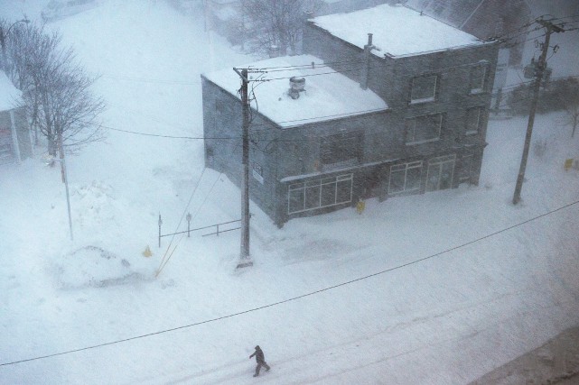 Terre-Neuve: frappée par un blizzard, Saint-Jean déclare l'état d'urgence