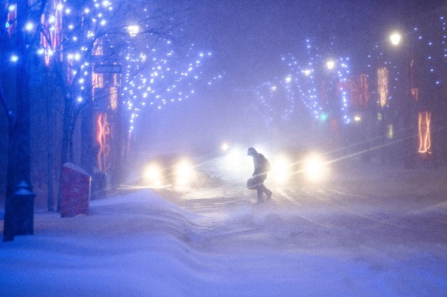 Près de 15 centimètres de neige pour le sud du Québec cette nuit