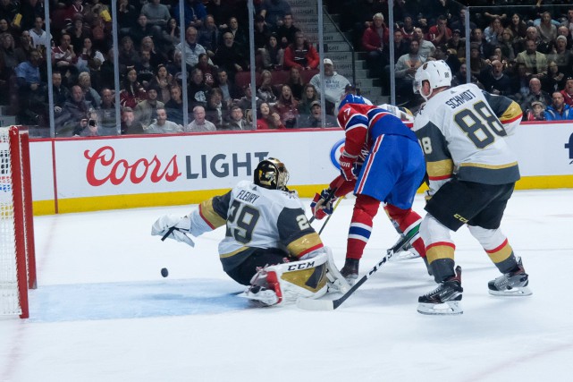 Golden Knights 4 - Canadien 5 (pointage final)