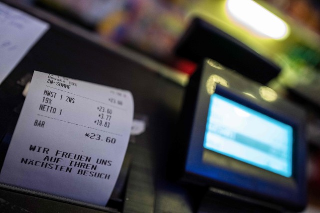 Allemagne: fronde contre l'obligation d'imprimer les reçus de caisse
