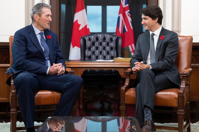 Justin Trudeau rencontre Brian Pallister lundi