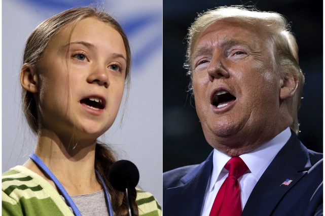 Climat: Trump «aurait adoré» rencontrer Greta Thunberg à Davos
