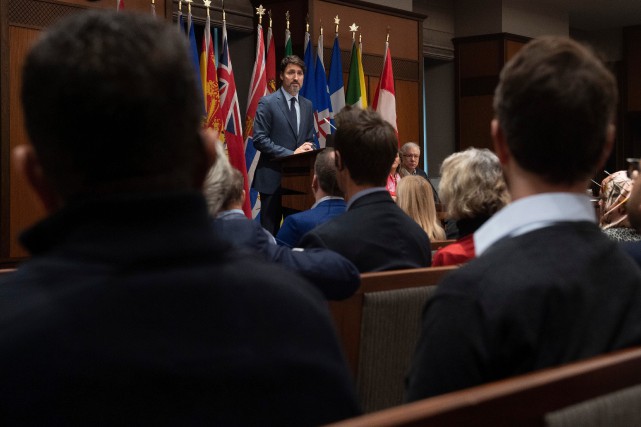 Justin Trudeau invite son caucus à travailler avec les députés d'opposition