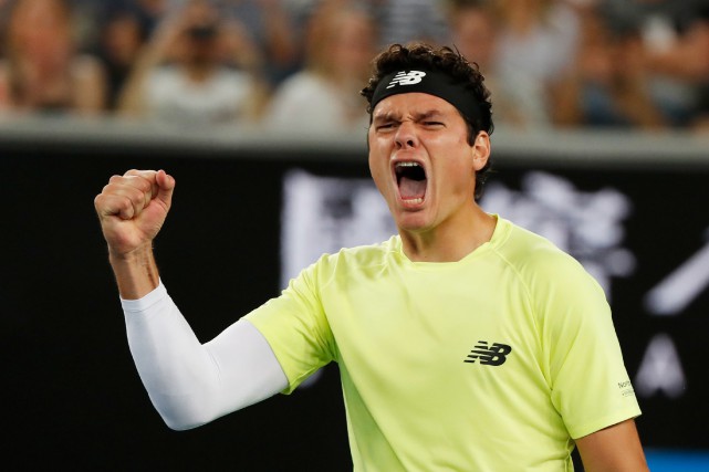 Internationaux d'Australie: Raonic surprend Tsitsipas