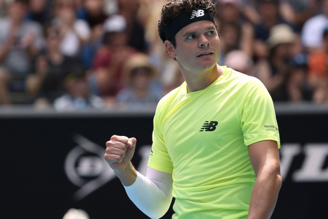 Internationaux d'Australie: Milos Raonic passe en quarts de finale