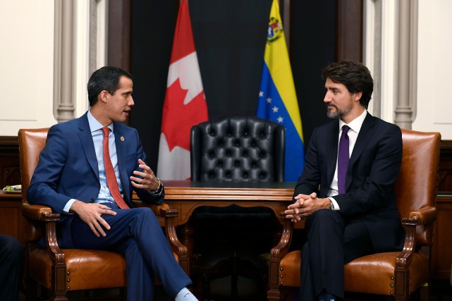 Venezuela: Juan Guaidó a rencontré Justin Trudeau