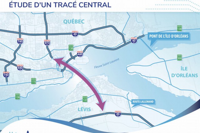 Le troisième lien pourrait sortir au centre-ville de Québec