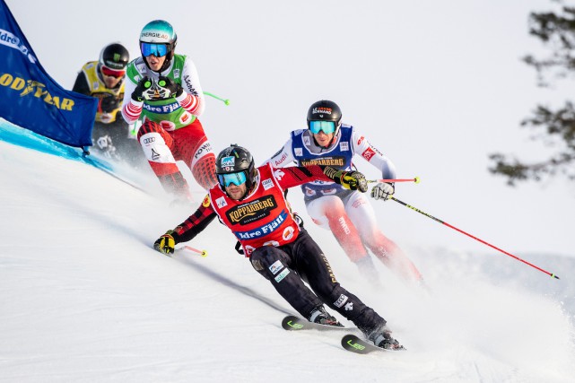 Ski cross: deux Canadiens en or en France