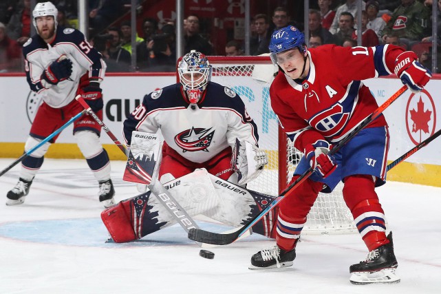 Blue Jackets 2 - Canadien 1 (2e période)