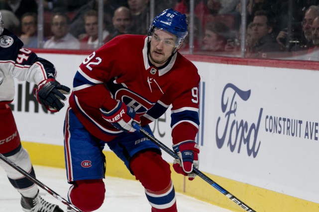 Jonathan Drouin s'approche d'un retour au jeu