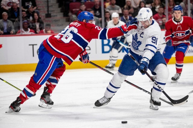 Le Canadien l'emporte 2-1 contre les Leafs en prolongation