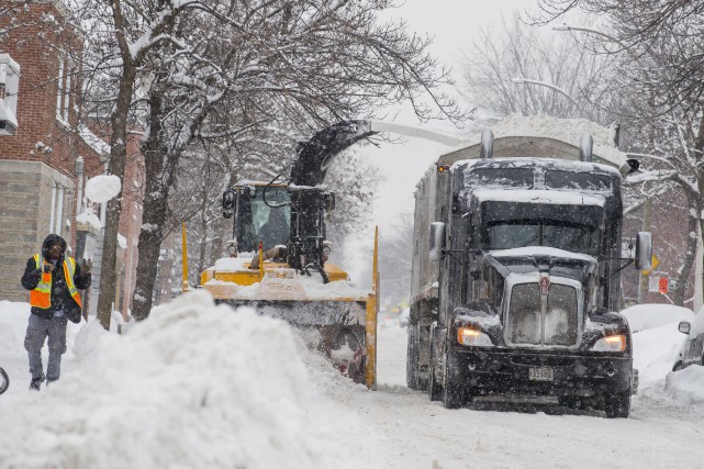 Montréal déneigée à 35%