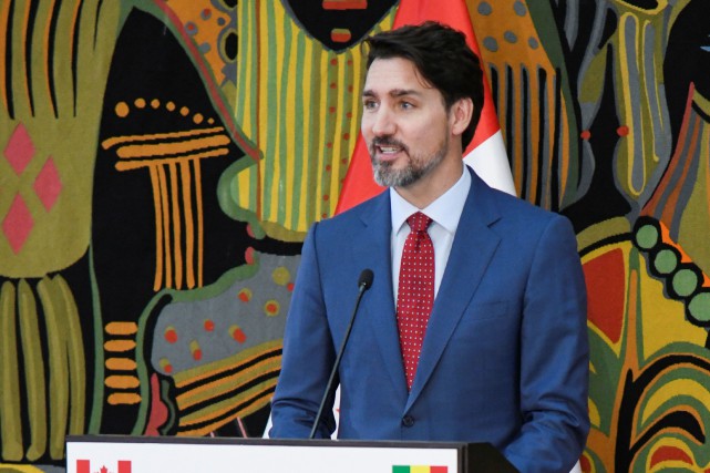 Paralysie du service ferroviaire: Trudeau souhaite une résolution rapide