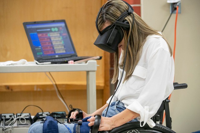 La réalité virtuelle pour tromper la douleur