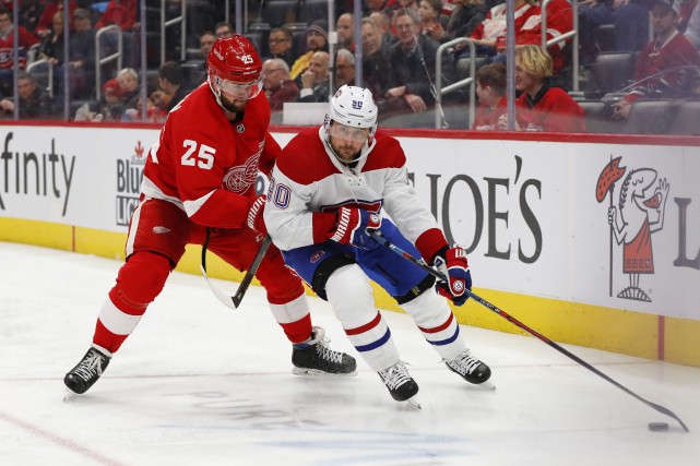 Les Red Wings balaient le Canadien 4-3