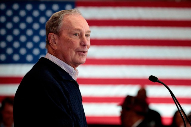 Investiture démocrate: un premier test pour Michael Bloomberg