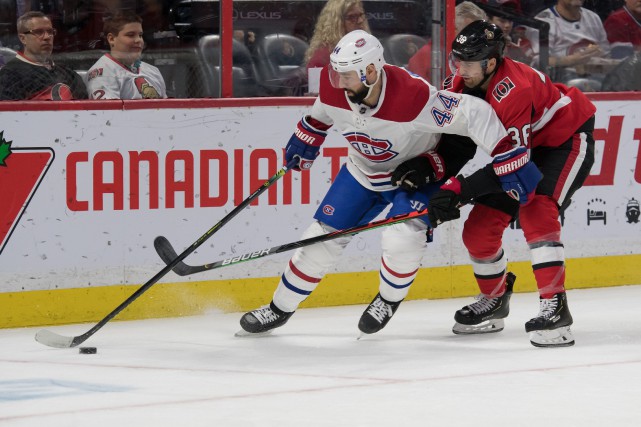 Canadien 3 - Sénateurs 0 (2e entracte)