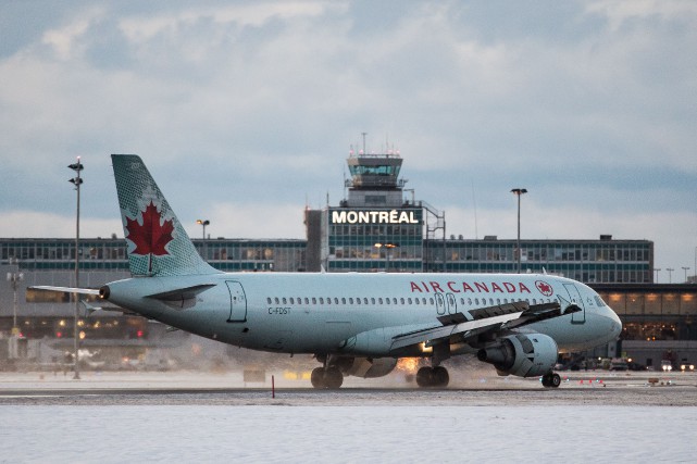 Une passagère infectée par le COVID-19 a fait escale à Montréal