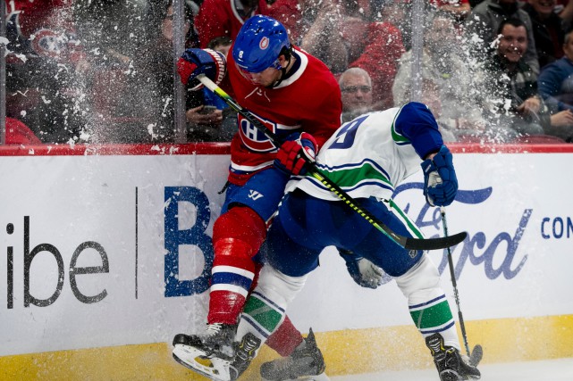 Les Canucks battent le CH 4-3 en prolongation