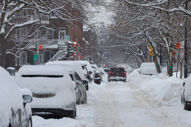 De fortes chutes de neige à venir au jeudi