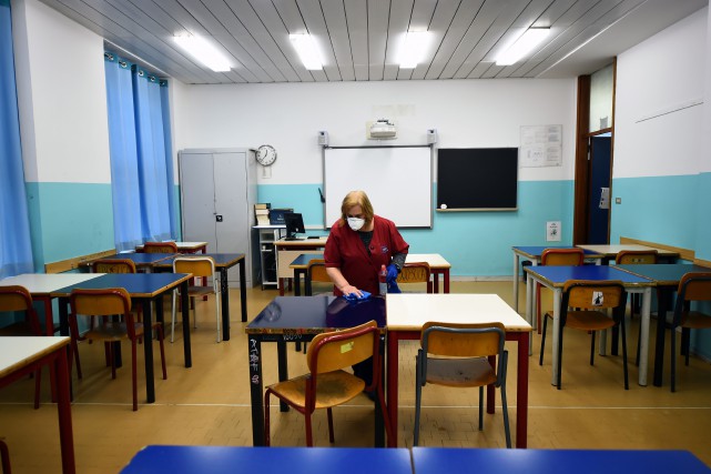 Coronavirus: Rome aurait ordonné la fermeture des écoles dans tout le pays
