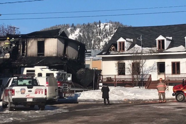 Incendie dans Charlevoix: deux corps retrouvés