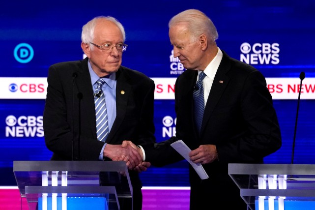 Primaire démocrate: une nouvelle campagne commence pour Biden et Sanders
