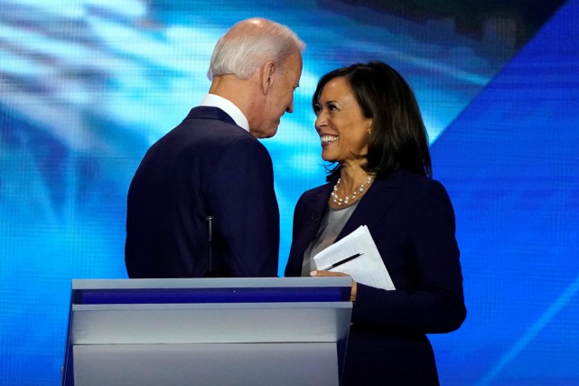 Au tour de Kamala Harris d'appuyer Joe Biden