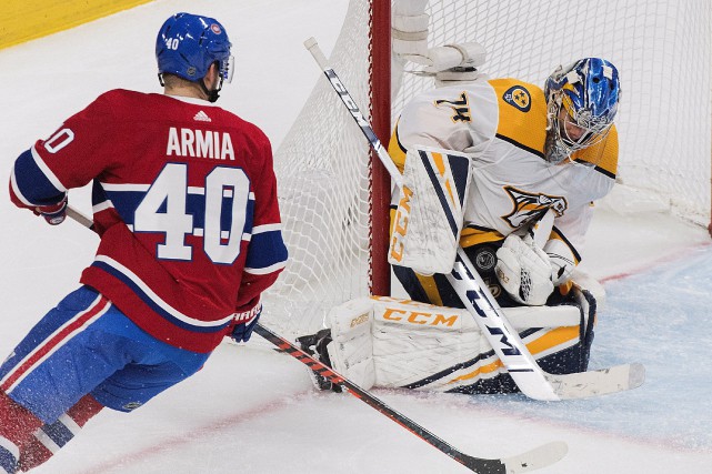 Predators 0 - Canadien 0 (1re période)