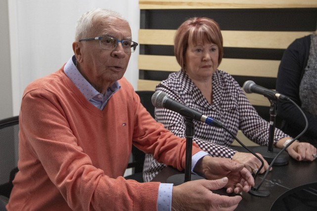 Le couple Ménard soulagé d'être de retour au pays