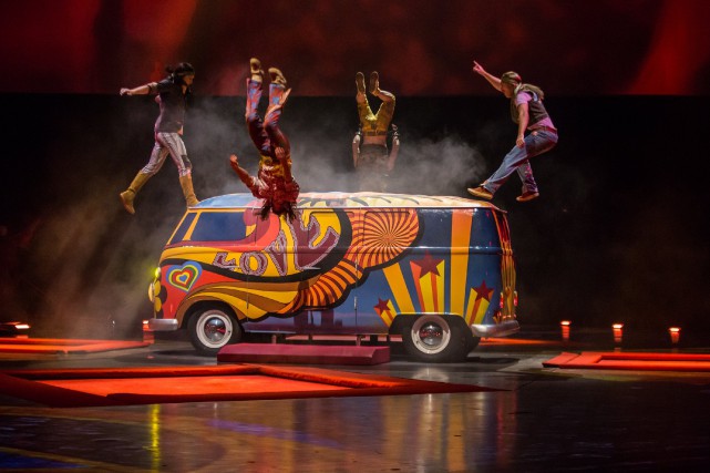 Les six spectacles du Cirque du Soleil à Vegas suspendus