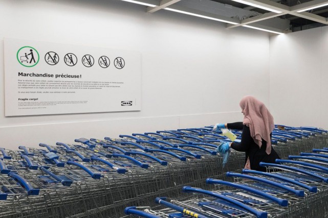 Commerces: après la panique, le désert