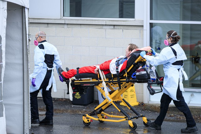 Montréal sur la pente ascendante de contamination