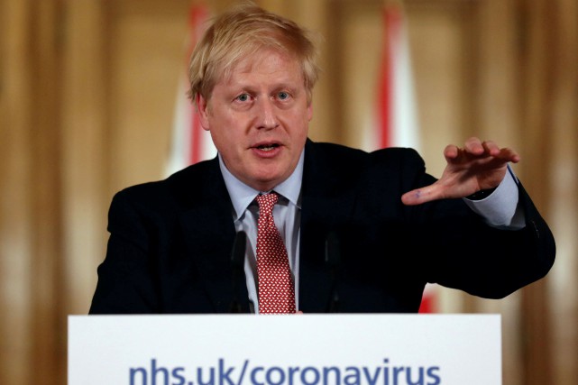 La santé de Boris Johnson «s'améliore» mais la pandémie s'aggrave au Royaume-Uni