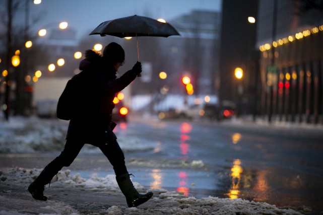 Pluie abondante et vents violents pour le sud du Québec