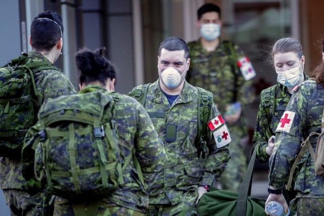 Québec demande à Ottawa 1000 soldats dans les CHSLD