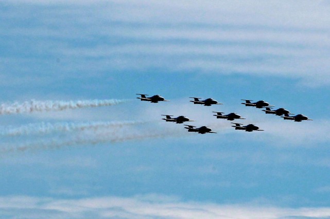Après les tragédies, les Snowbirds survolent les Maritimes