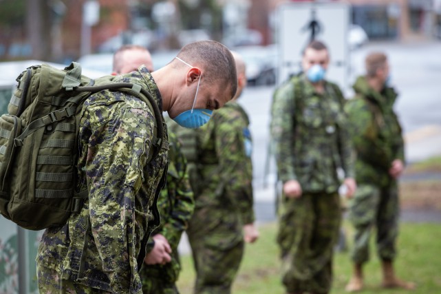 Ottawa confirme 760 soldats au Québec, jusqu'à 550 en CHSLD